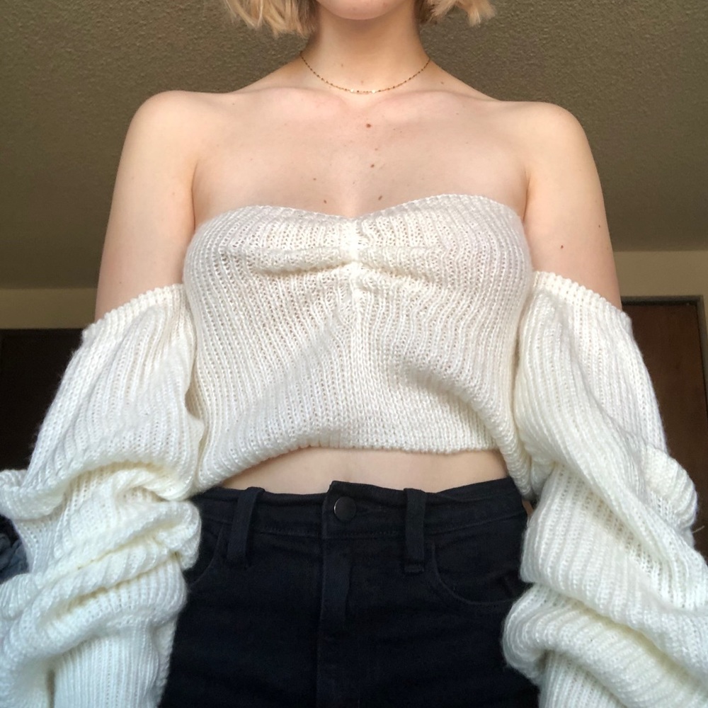 Fashion Nova Off the Shoulder Sweater